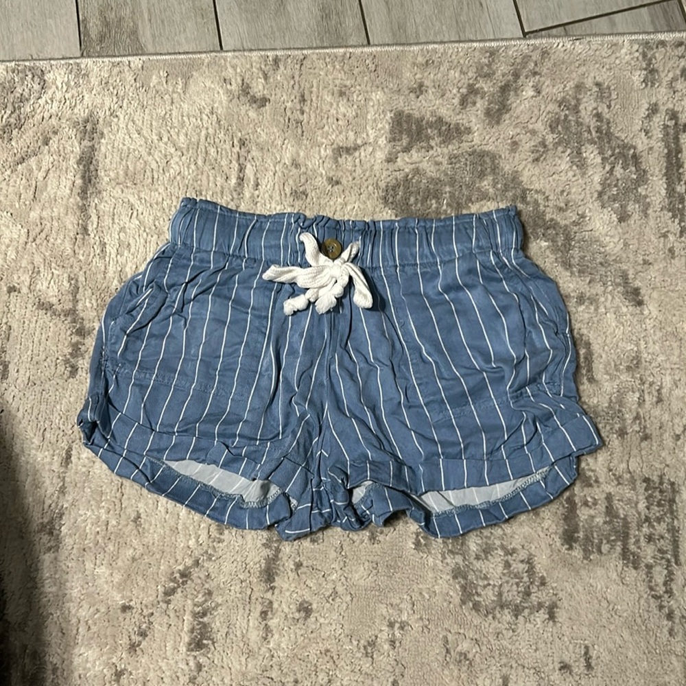 Blue mini shorts, Charlotte Russe